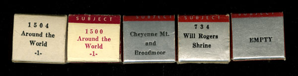 Tru-Vue box end flaps for the collector